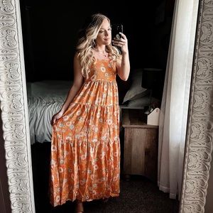 Pink Lily Maxi Dress